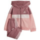 Adidas Βρεφικές φόρμες σετ Tiberio 3-Stripes Colorblock Fleece Tracksuit